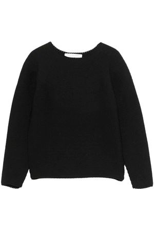 Black crew-neck sweater PHILOSOPHY DI LORENZO SERAFINI | A091471050555